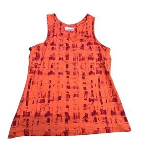 Columbia Omni-Wick‎ Advanced Evaporation Sportswear Graphic Tank Top Sz L/G